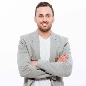 portrait successful man having stubble posing with broad smile keeping arms folded 171337 1267
