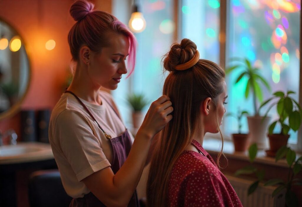 Chignon for Young Girls: Elegance with a Touch of Innocence 2 2147483648 210719 3