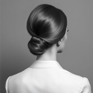 client with classic chignon bun styled formal event 1314467 83827 1